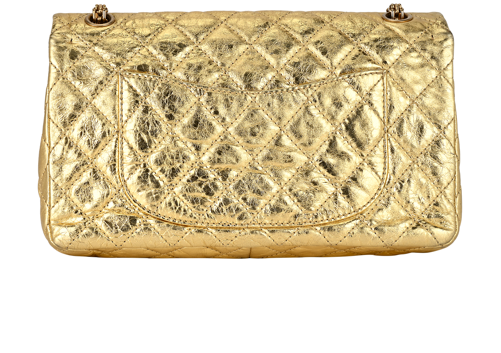 Reissue 226, &pound;1,800, Handbags, Gold, Lambskin Leather, Back view